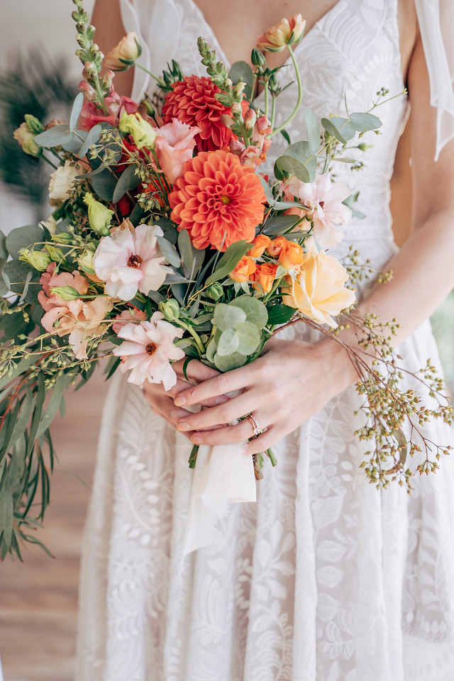 Bold & Bright Wedding Inspiration at Basset Down Complex,
